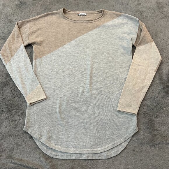 Smartwool Pine Shadow Crew Neck Wool Blend Sweater Women's SMALL - Picture 1 of 8